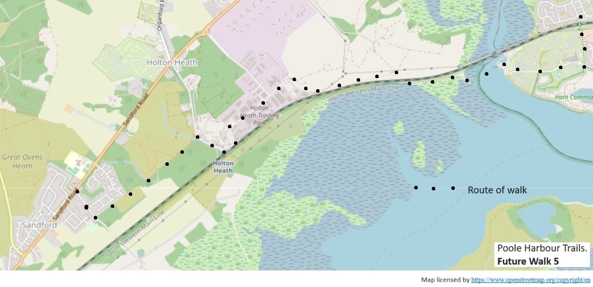 Map Of a possible Walk 5